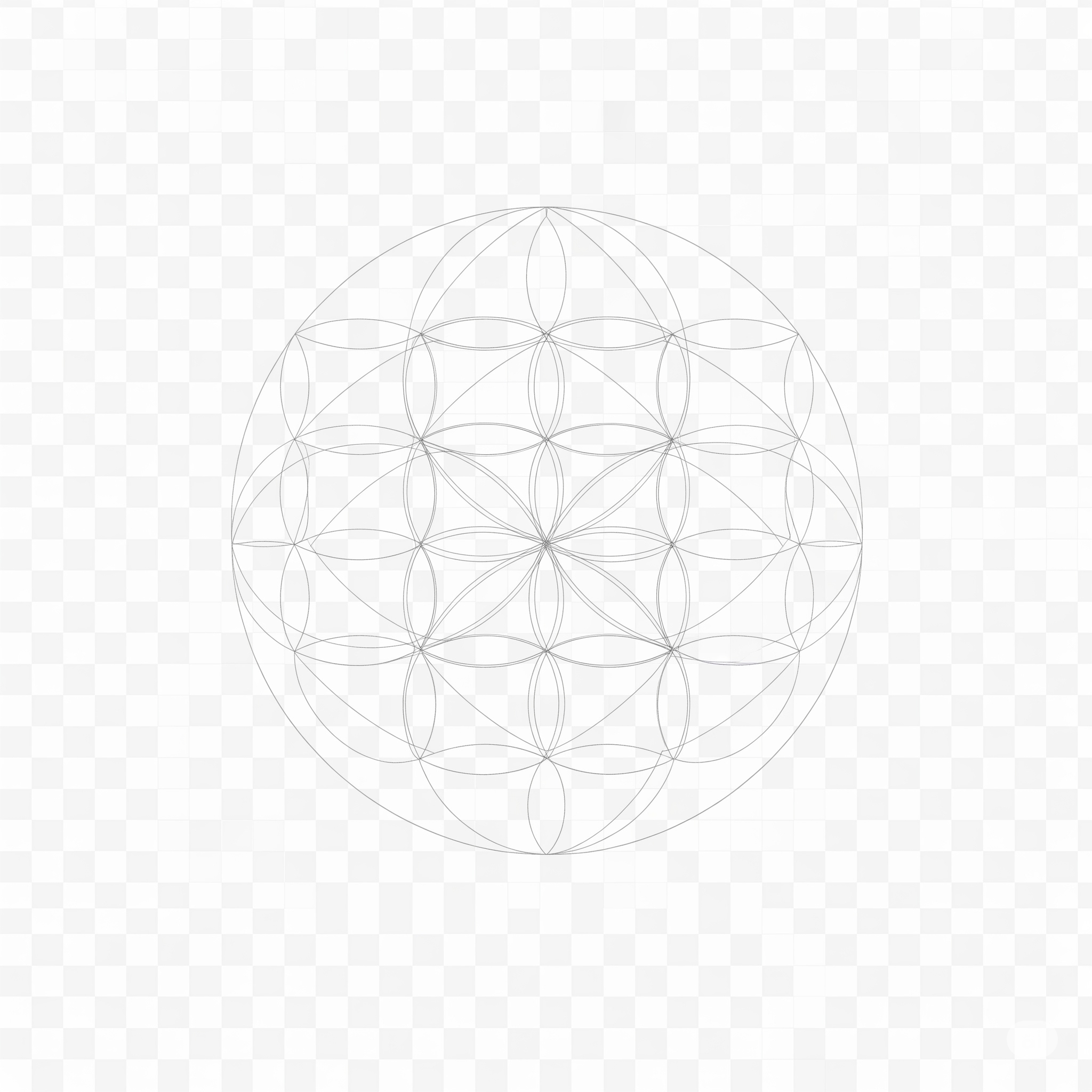 Faint Geometric Pattern
